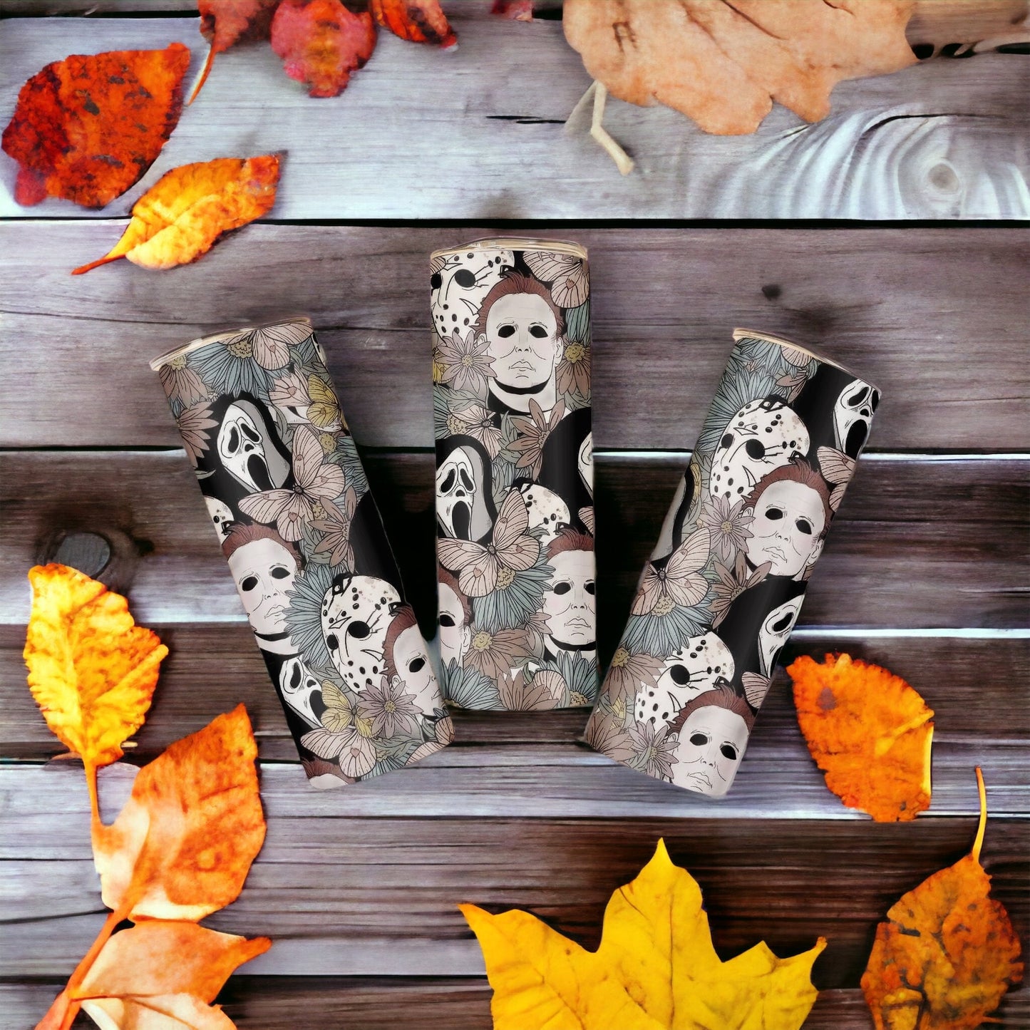 Horror Movie Character Tumbler